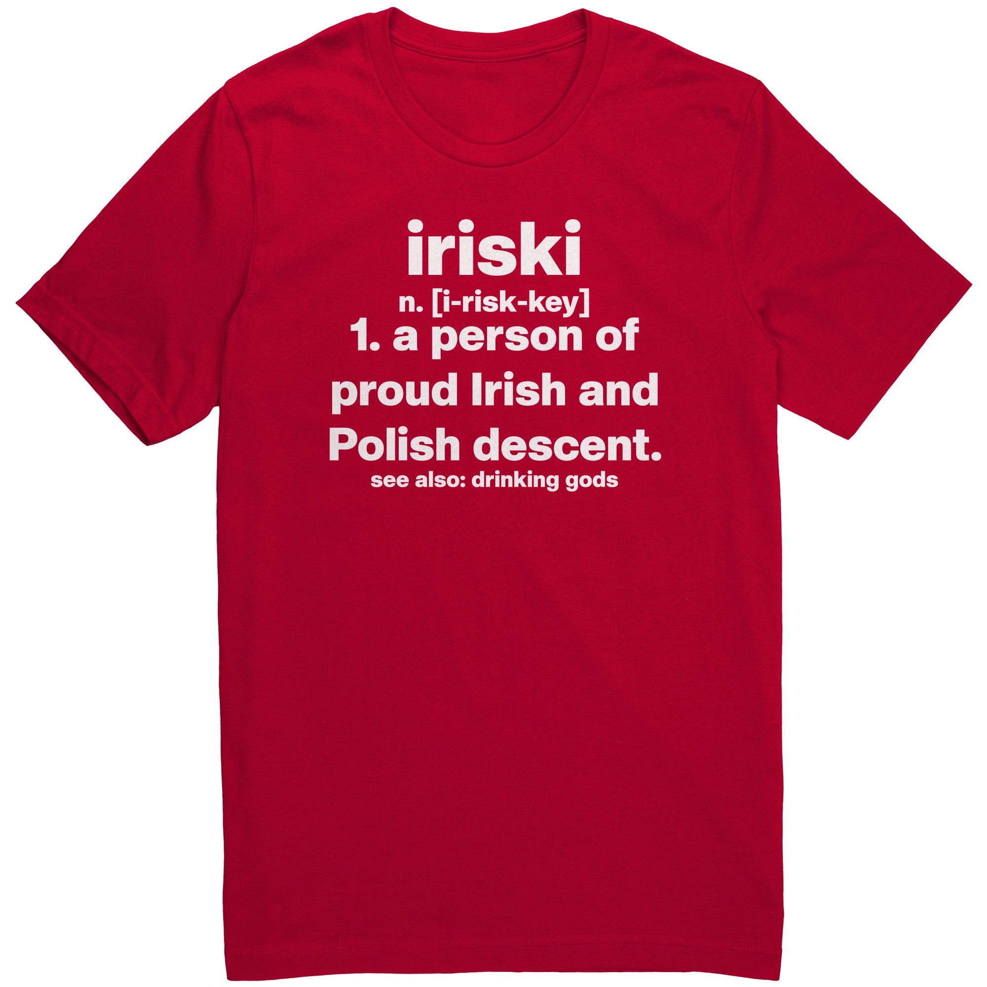 Iriski Definition Unisex Shirt – My Polish Heritage