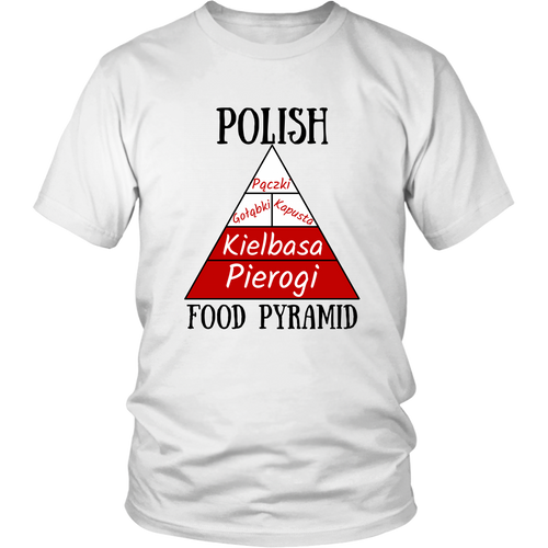 Polish Food Pyramid T-shirt