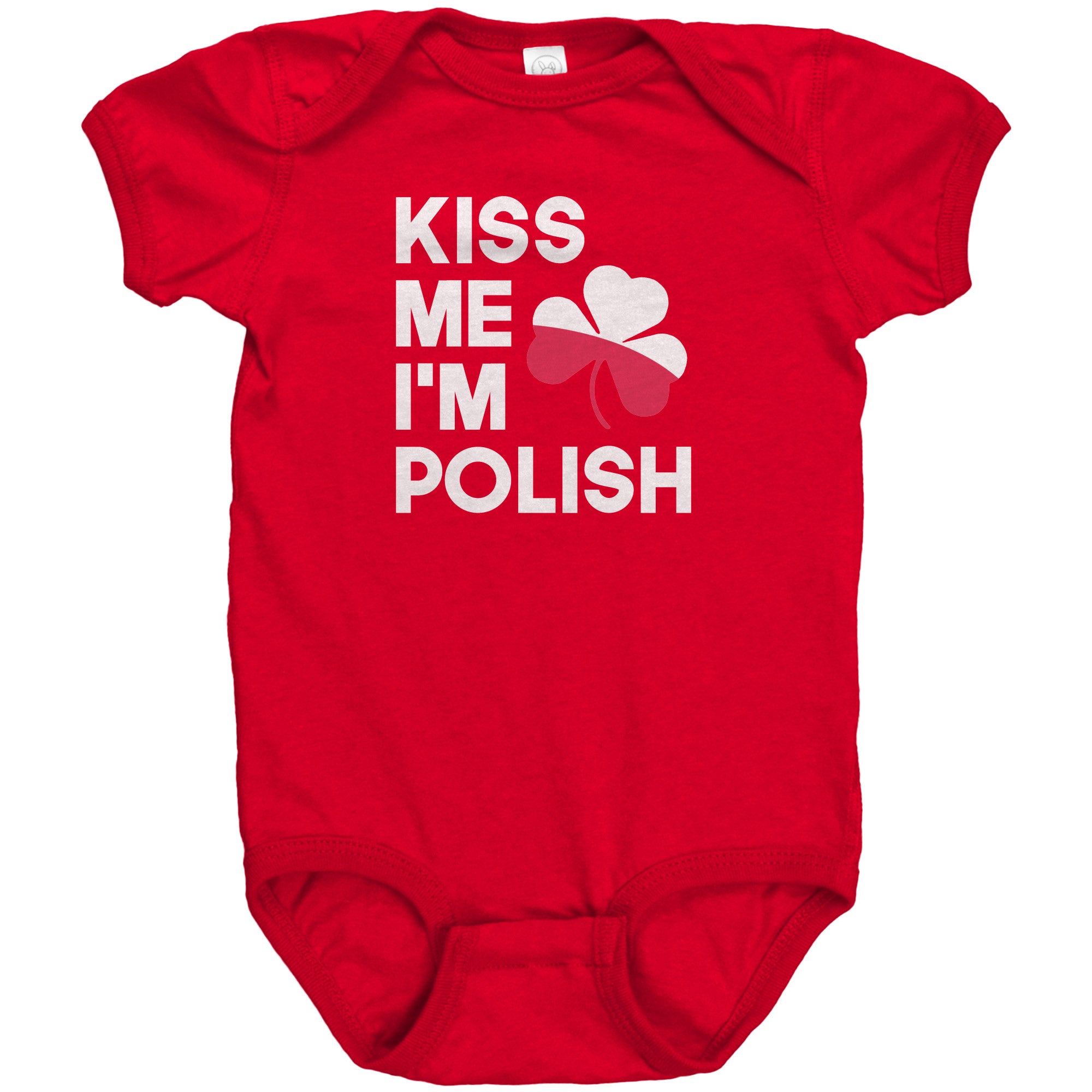 St. Patrick's Day Polish - Kiss Me I'm Irish - Polish - Baby