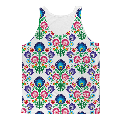 Feminine Floral ﻿Classic Sublimation Adult Tank Top