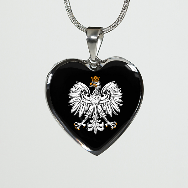 Amazon.com: Polish Eagle Pendant & Necklace, Poland 10 Zlotych Hand Cut  Coin : The Difference: Clothing, Shoes & Jewelry