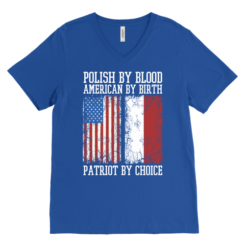 Polish By Blood American By Birth Patriot By Choice Shirt - More Styles - My Polish Heritage