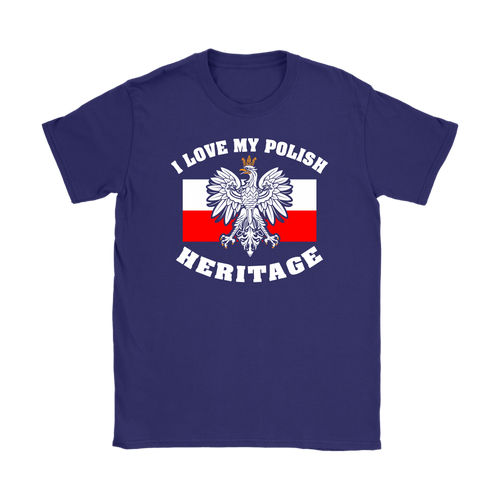 I Love My Polish Heritage I Shirt - My Polish Heritage