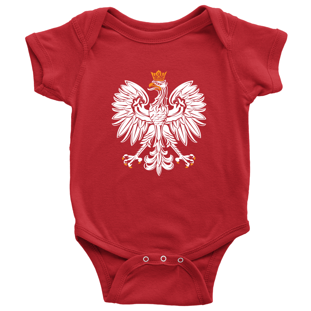 Baby Onesie: Eagle orzel, Polska, Poland, Polish -  Canada